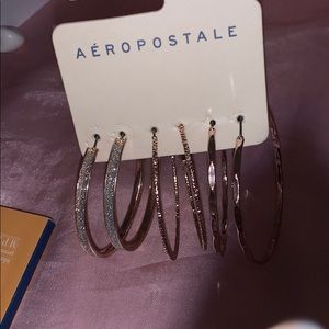 Aeropostale hoop earrings